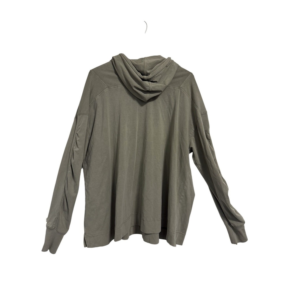 Free People FP Movement Sage Stone Green Cowl Neck Hoodie XS OB2121148 NWT‎ - Picture 8 of 10